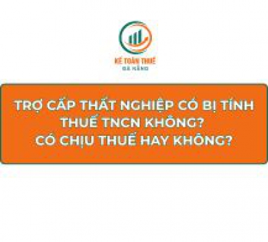 Trợ cấp thất nghiệp có bị tính thuế TNCN không? Có chịu thuế hay không?