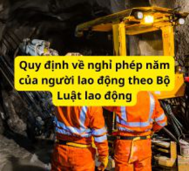 Quy định về nghỉ phép năm của người lao động theo Bộ Luật lao động