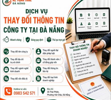 Thay đổi công ty