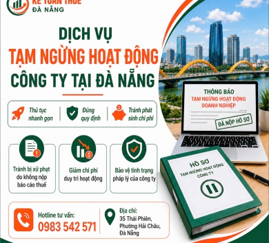 Tạm ngưng hoạt động công ty